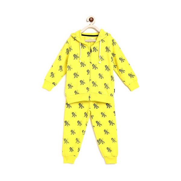 Animal Print Boys Track Suit